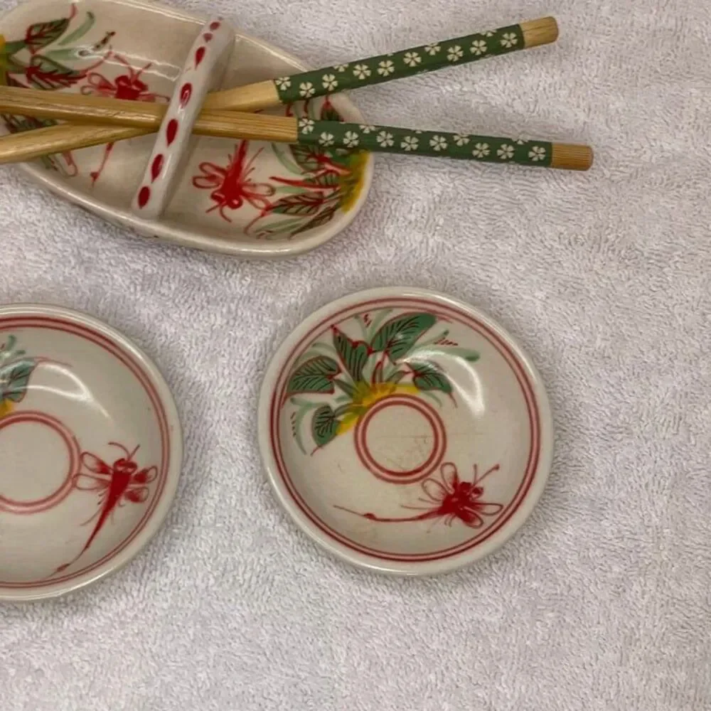 Sushi/Sauce ceramic set from World Market-EUC